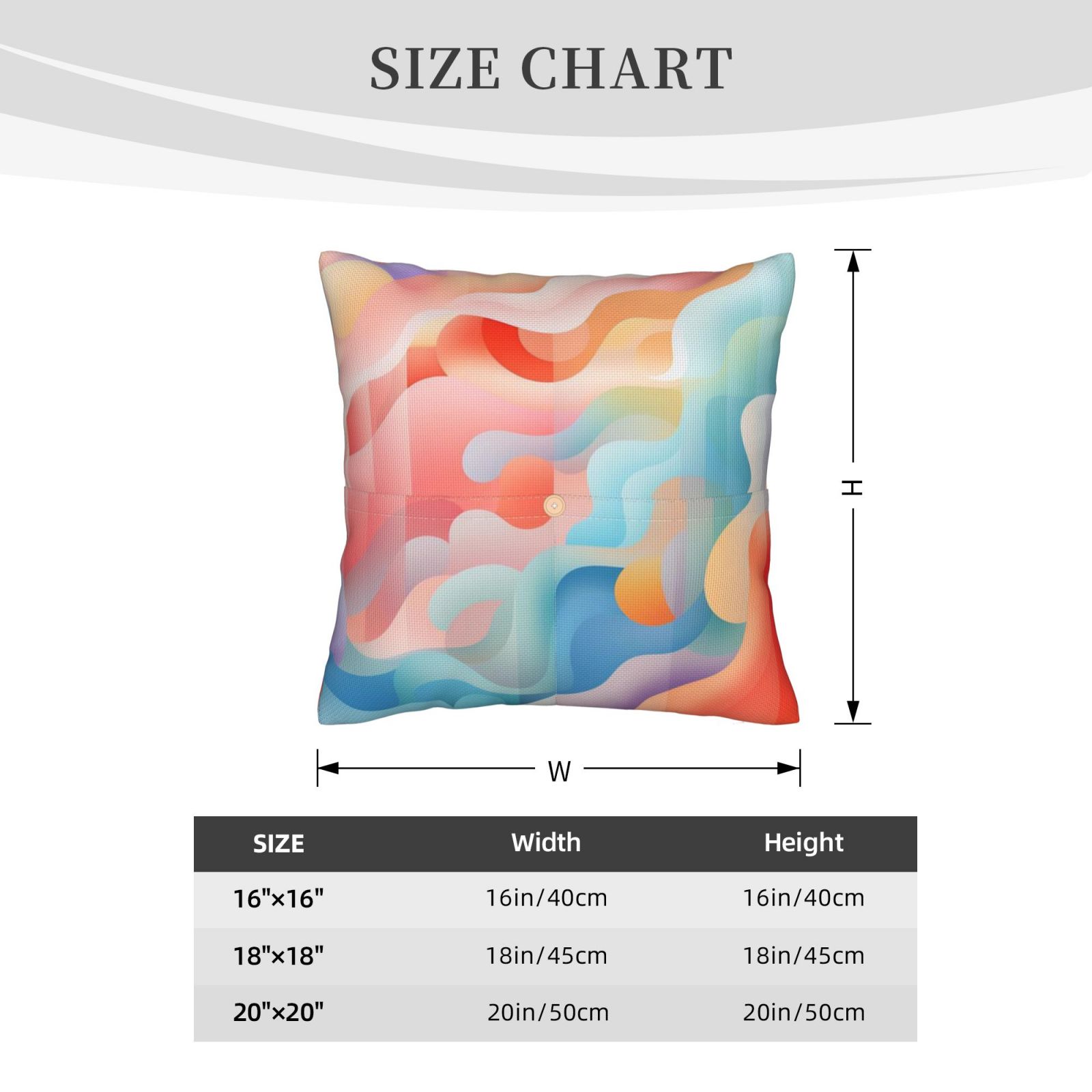Linen patchwork pillow