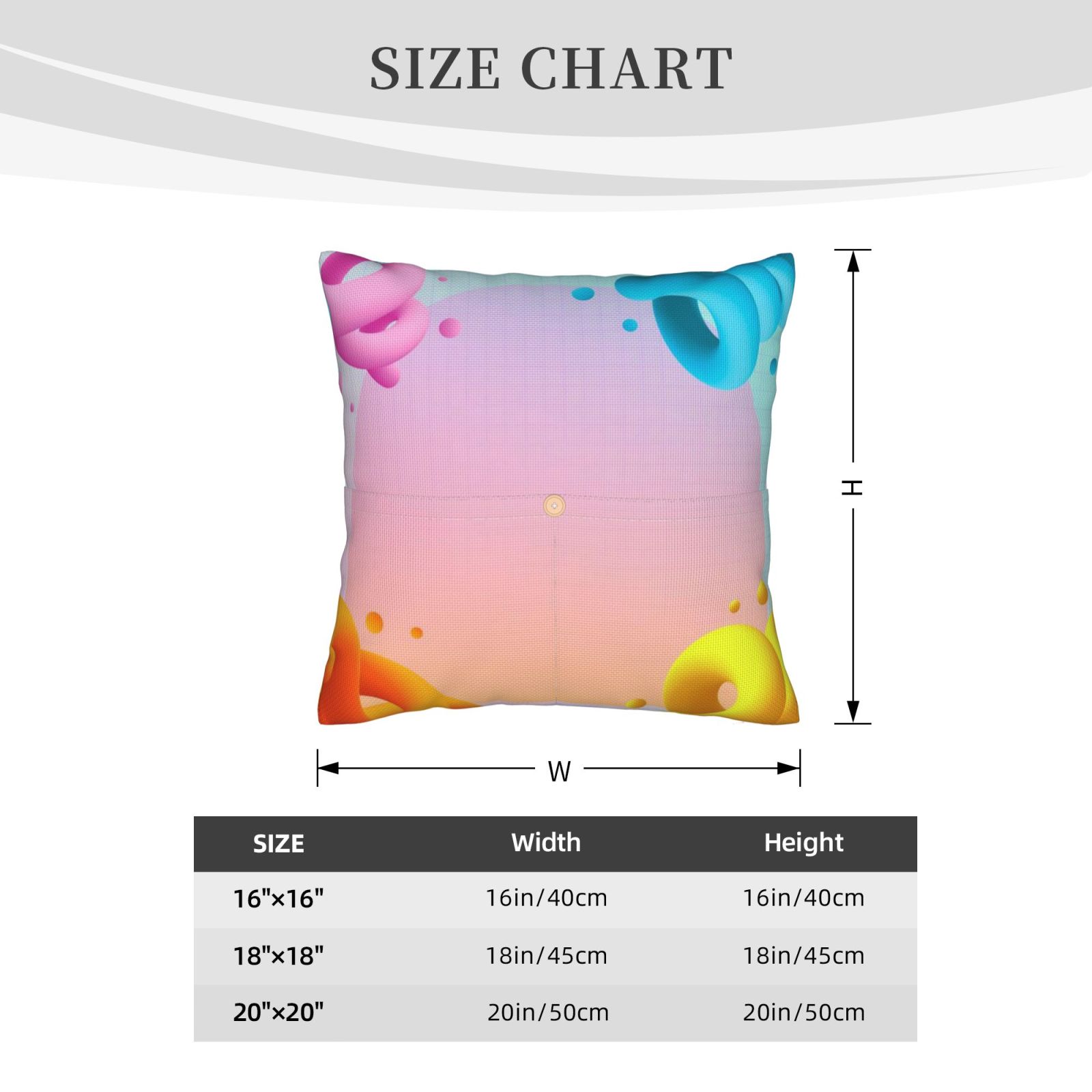 Linen patchwork pillow