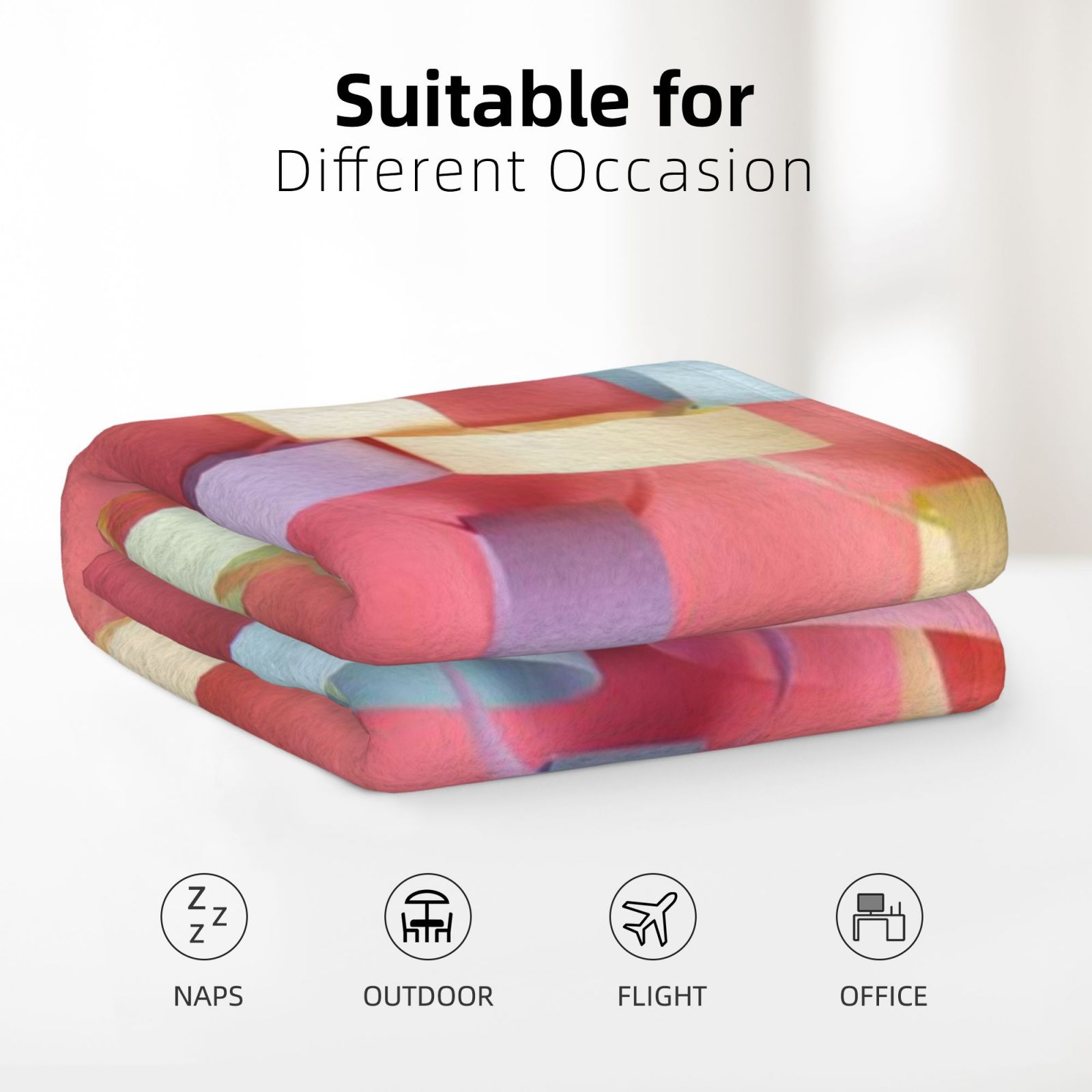 Flannel blanket 30x40in