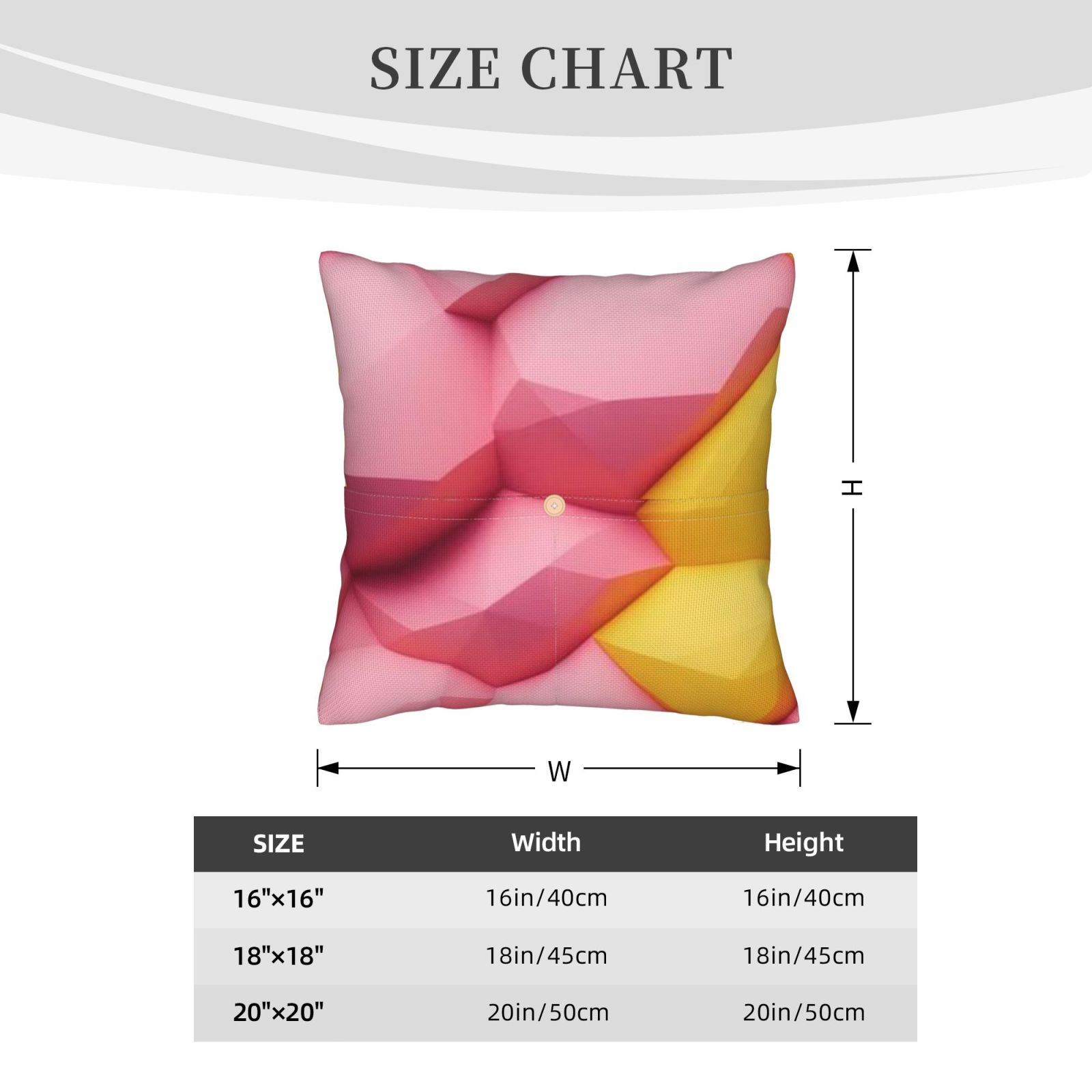 Linen patchwork pillow