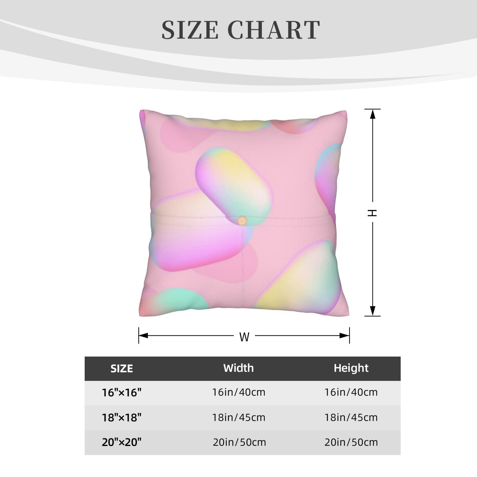 Linen patchwork pillow