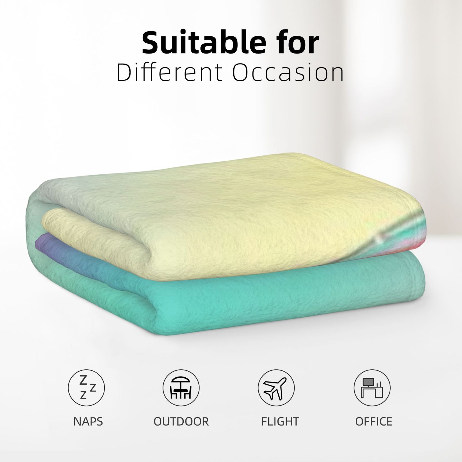 Flannel blanket 30x40in