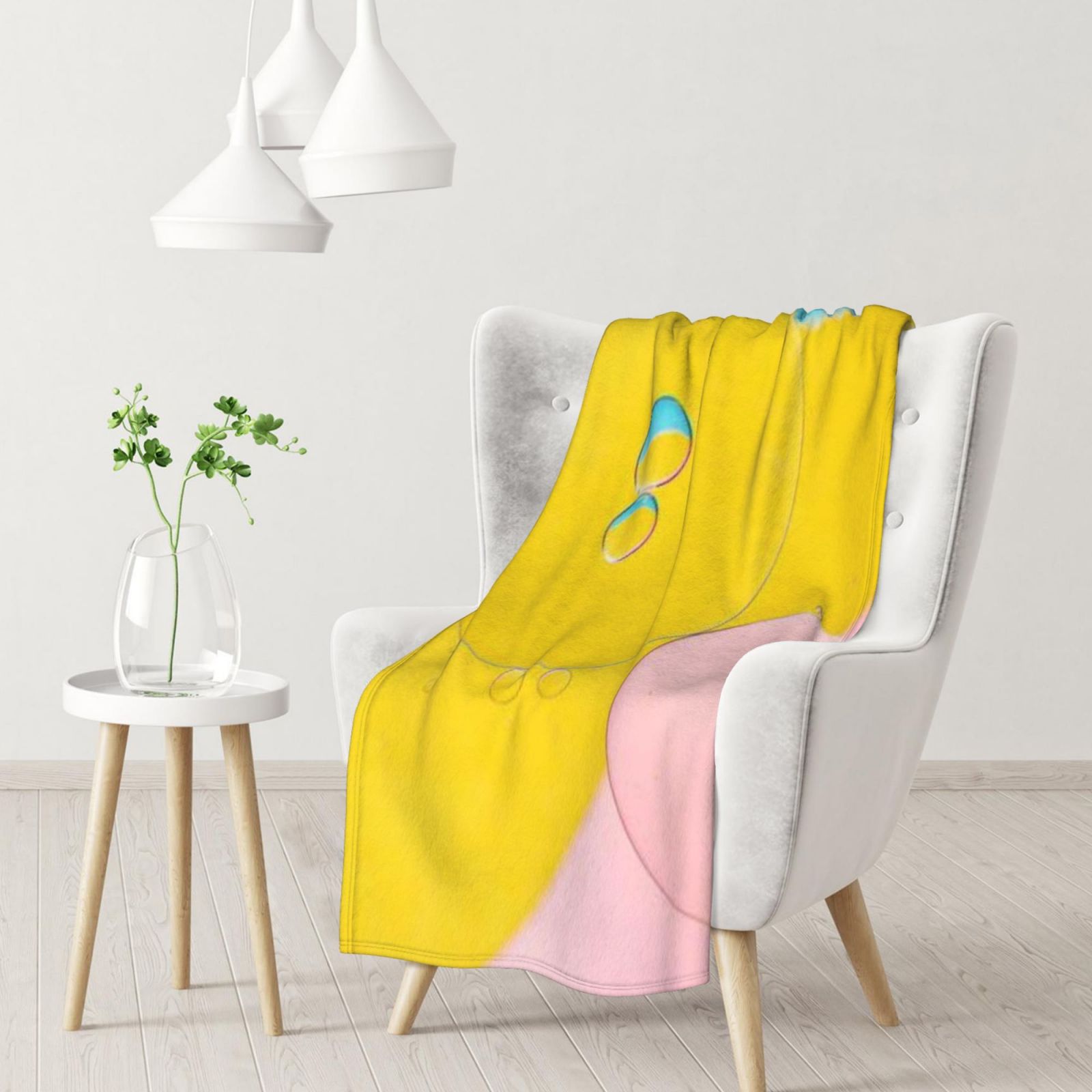 Flannel blanket 30x40in