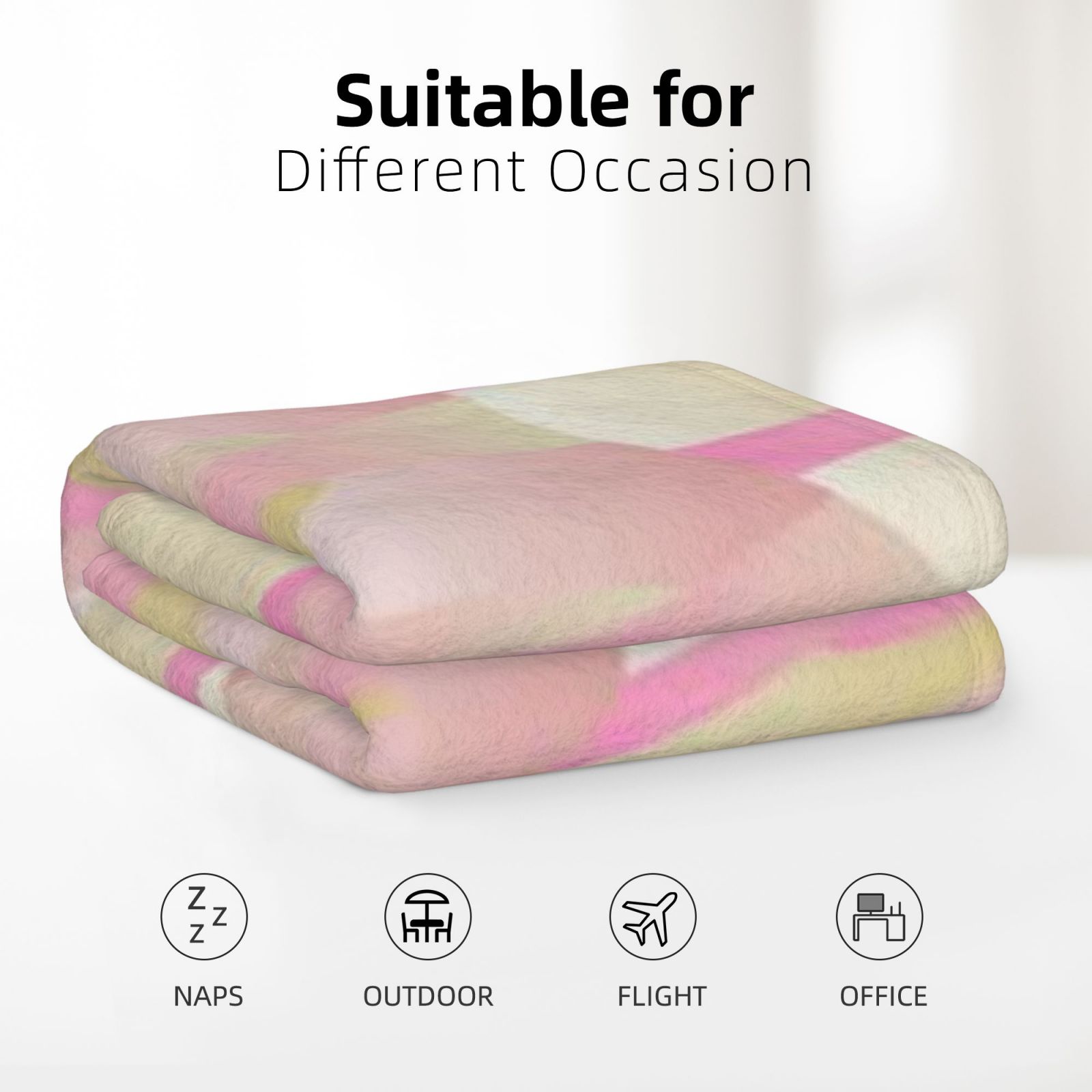 Flannel blanket 30x40in