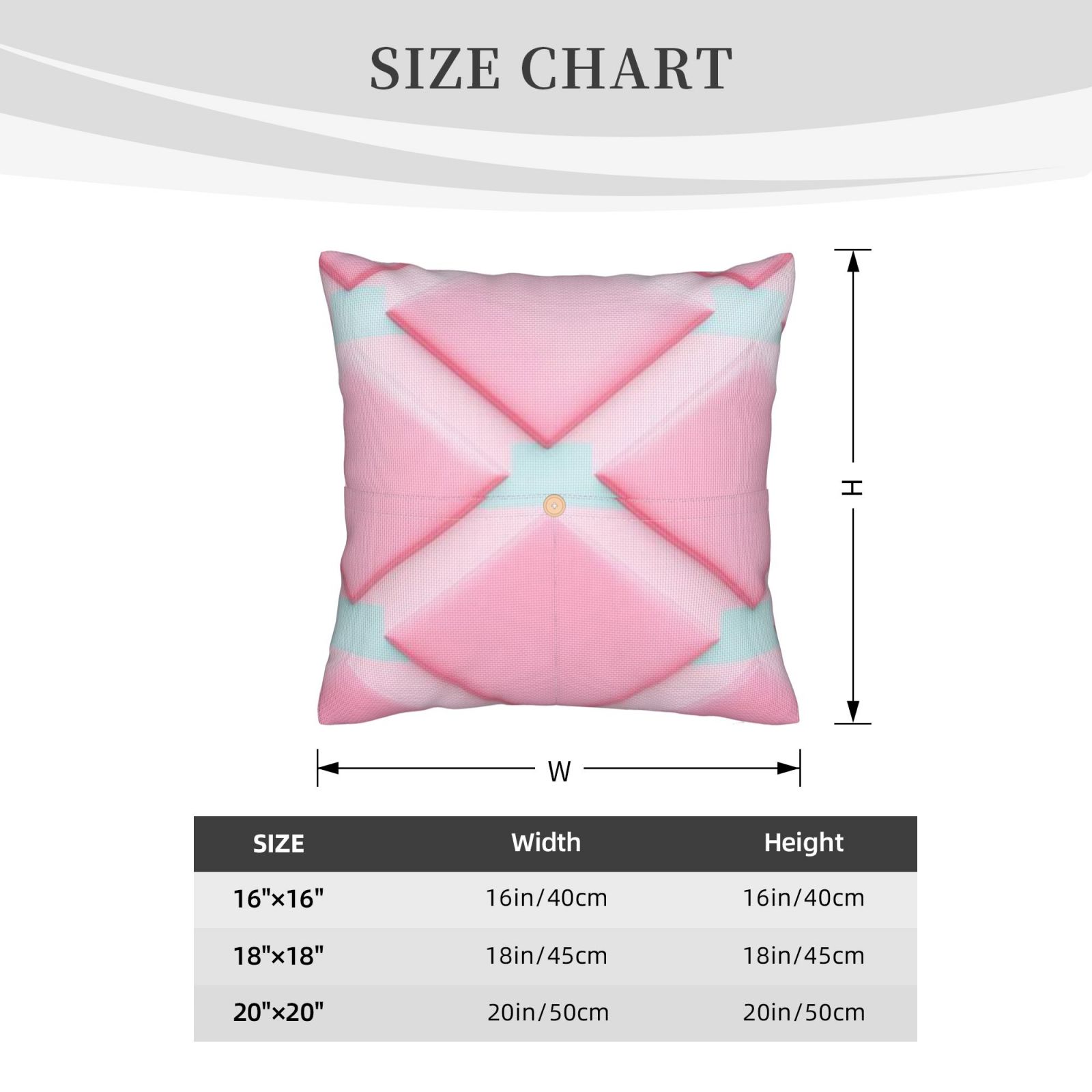 Linen patchwork pillow