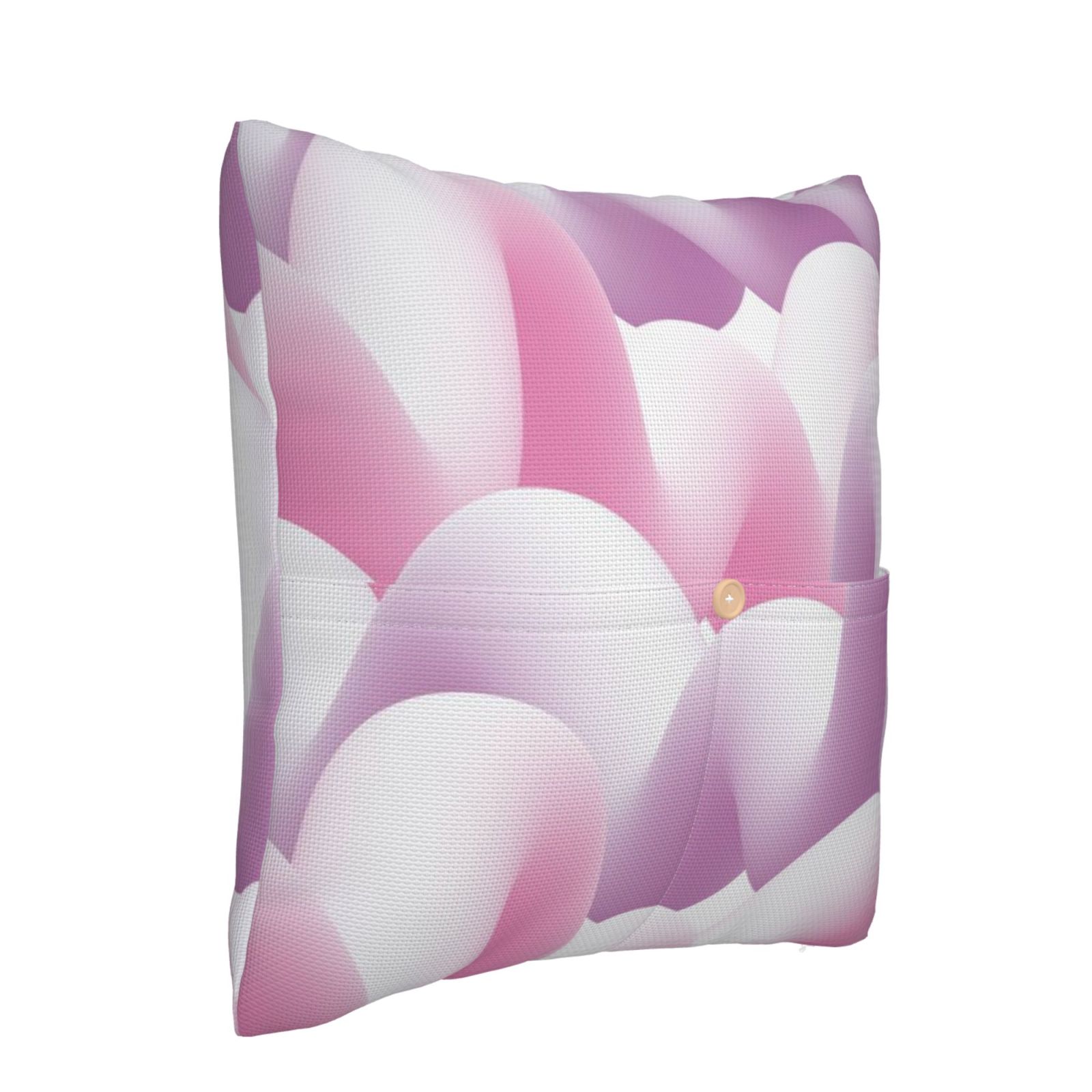 Linen patchwork pillow