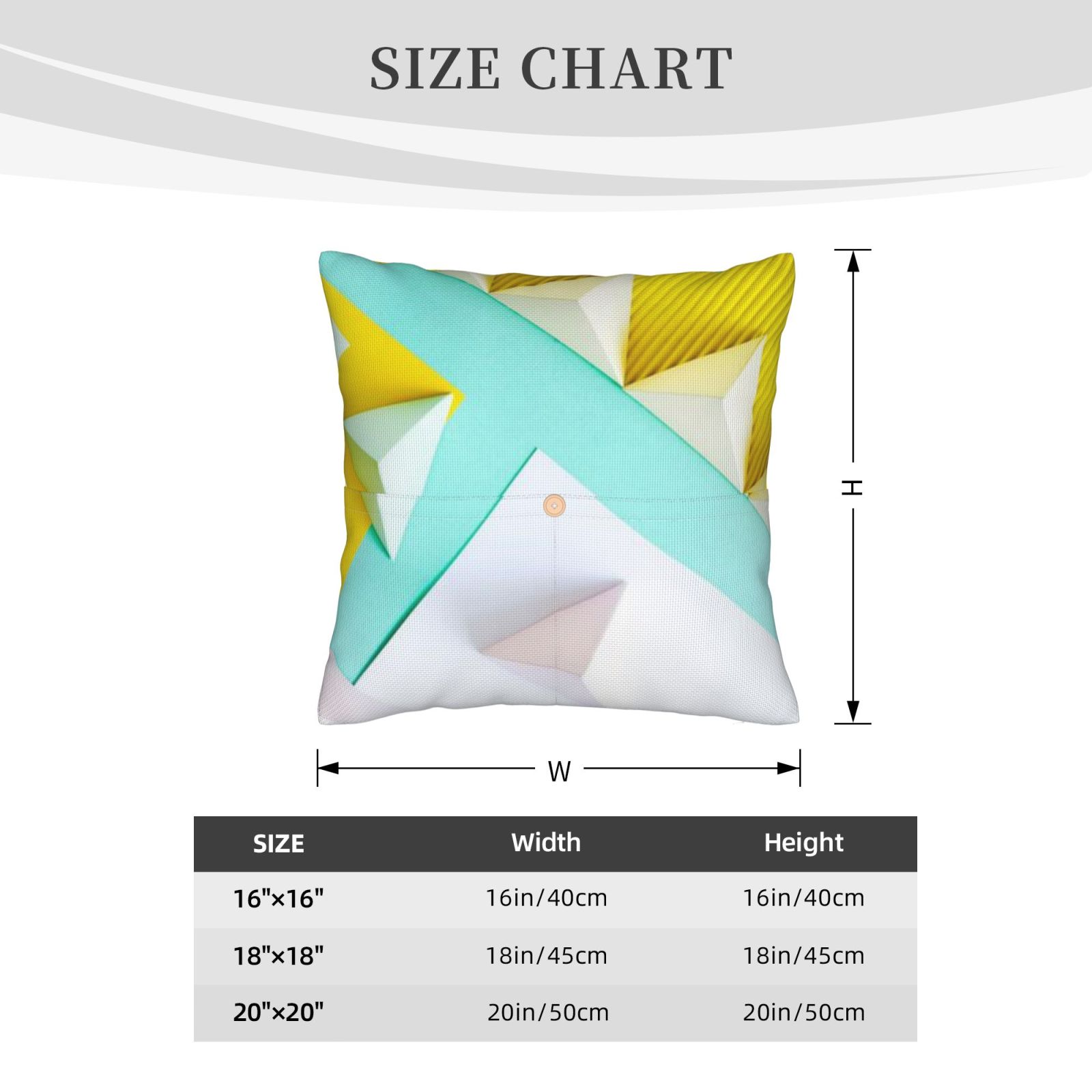 Linen patchwork pillow